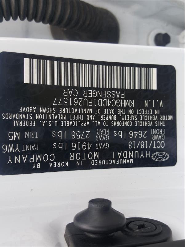 2014 HYUNDAI GENESIS 3. KMHGC4DD1EU261577