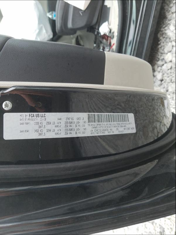 2019 CHRYSLER PACIFICA L 2C4RC1GG1KR604706