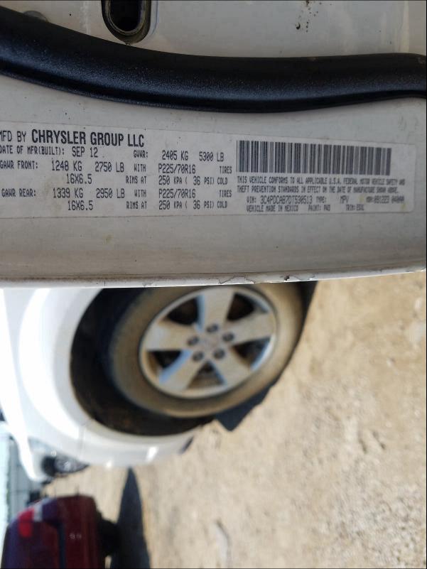 2013 DODGE JOURNEY SE 3C4PDCAB7DT530513