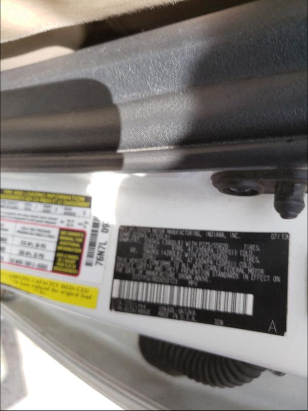 5TDYY5G18DS050123 2013 TOYOTA SEQUOIA PLATINUM