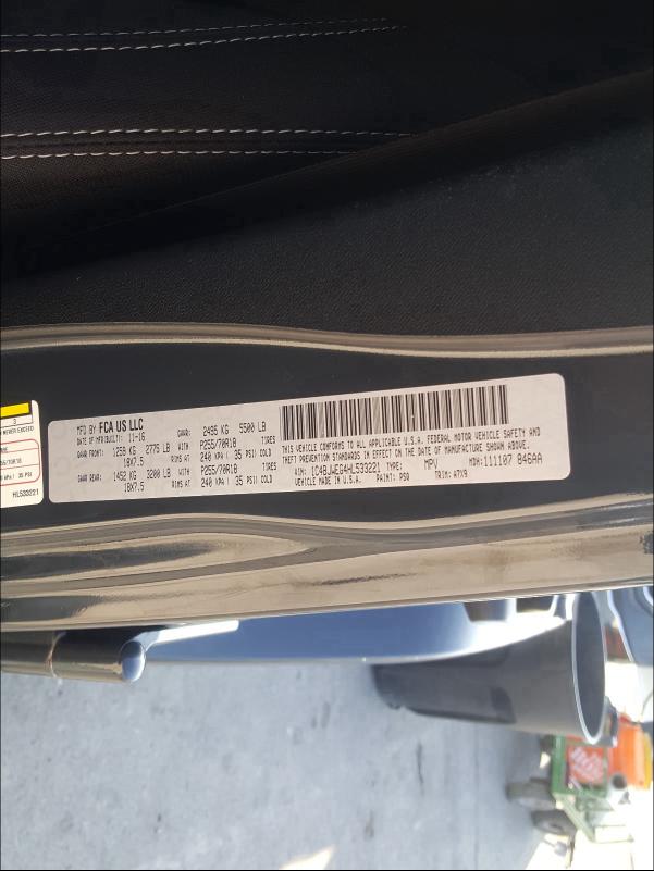 1C4BJWEG4HL533221 2017 JEEP WRANGLER UNLIMITED SAHARA