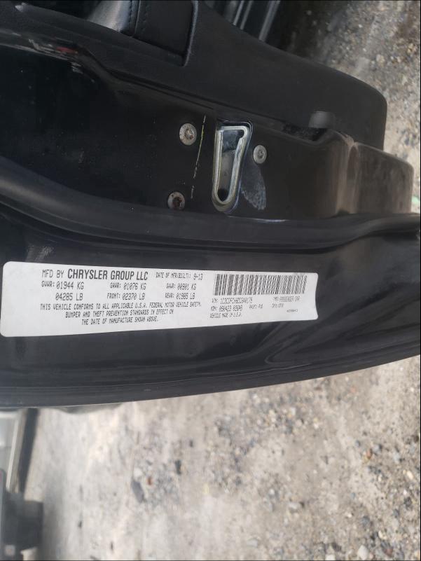 2013 DODGE DART LIMIT 1C3CDFCH8DD340179