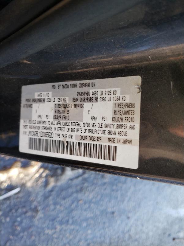2014 MAZDA 5 SPORT JM1CW2BL1E0165920