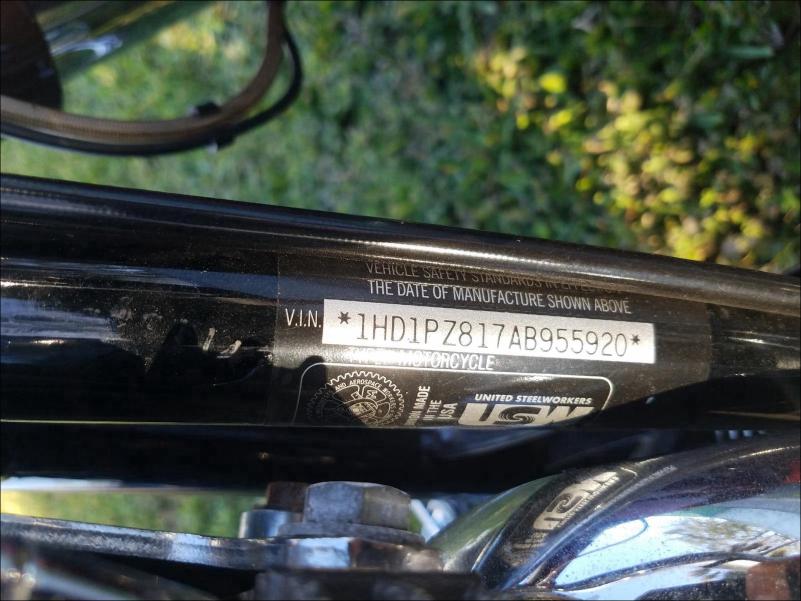 2010 HARLEY-DAVIDSON FLHXSE 1HD1PZ817AB955920