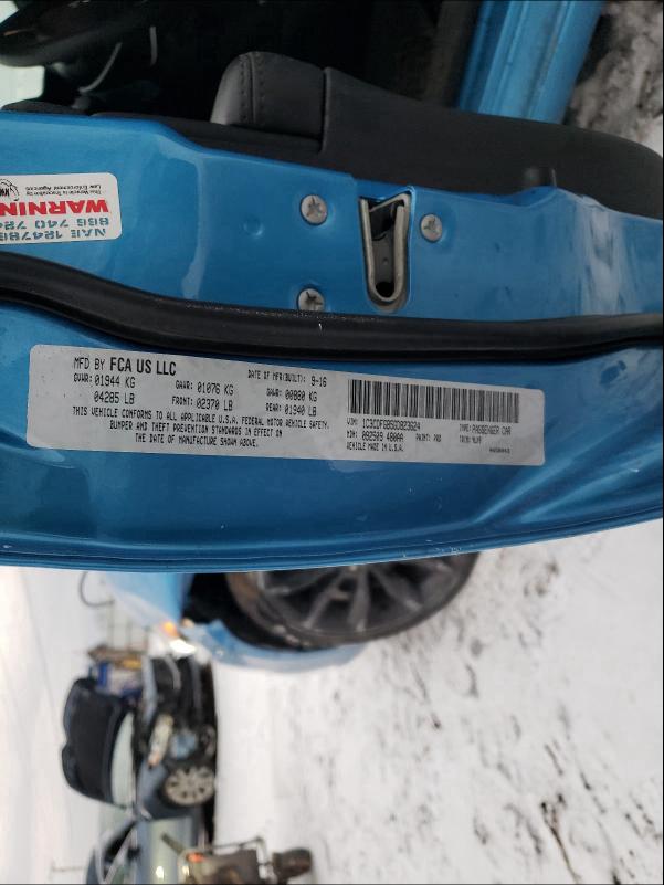 2016 DODGE DART GT SP 1C3CDFGB5GD823624