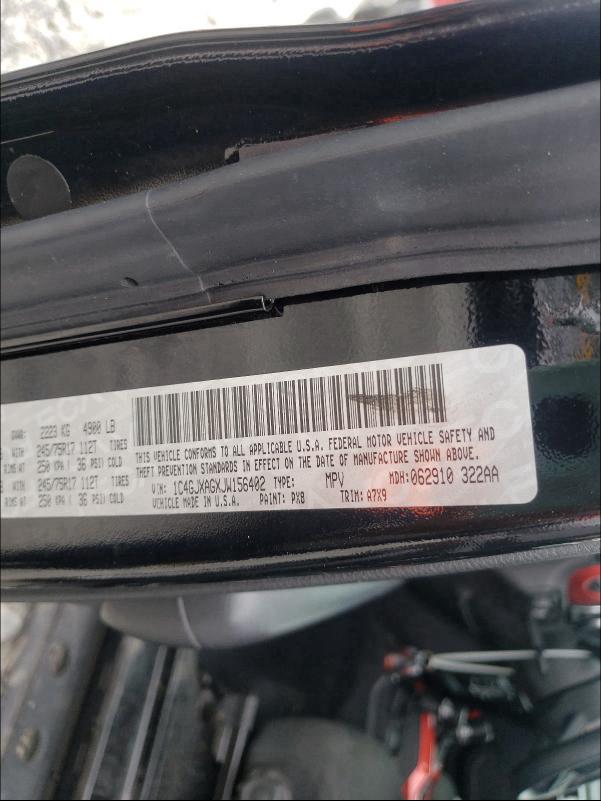 2018 JEEP WRANGLER S 1C4GJXAGXJW156402