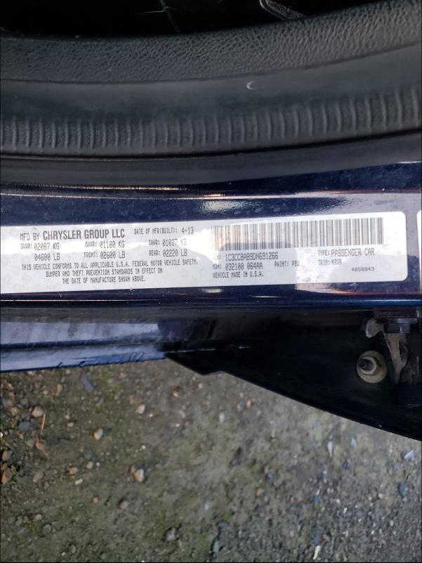 2013 CHRYSLER 200 LX - 1C3CCBAB9DN691266