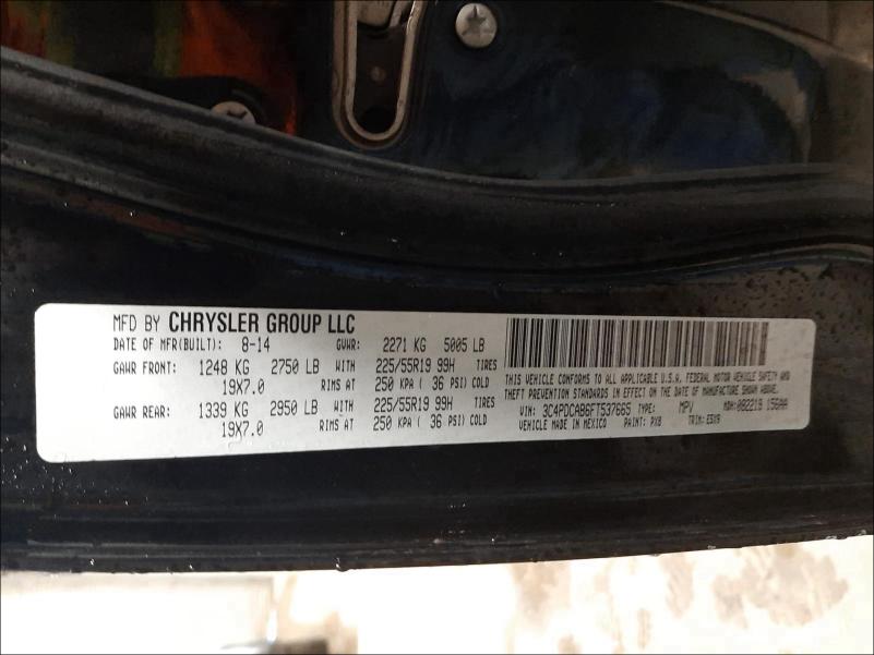 2015 DODGE JOURNEY SE 3C4PDCAB6FT537665
