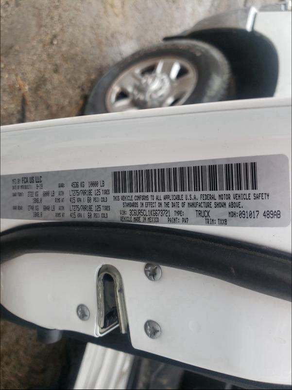 2019 RAM 2500 TRADE 3C6UR5CL1KG673721