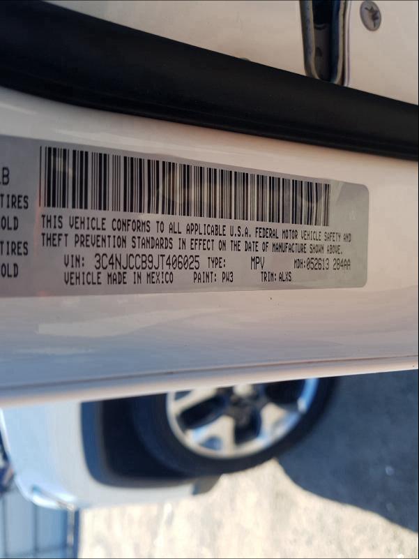 2018 JEEP COMPASS LI 3C4NJCCB9JT406025