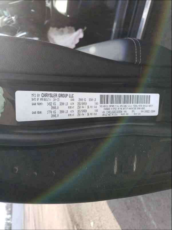 2014 DODGE DURANGO CI 1C4RDJEG6EC323594