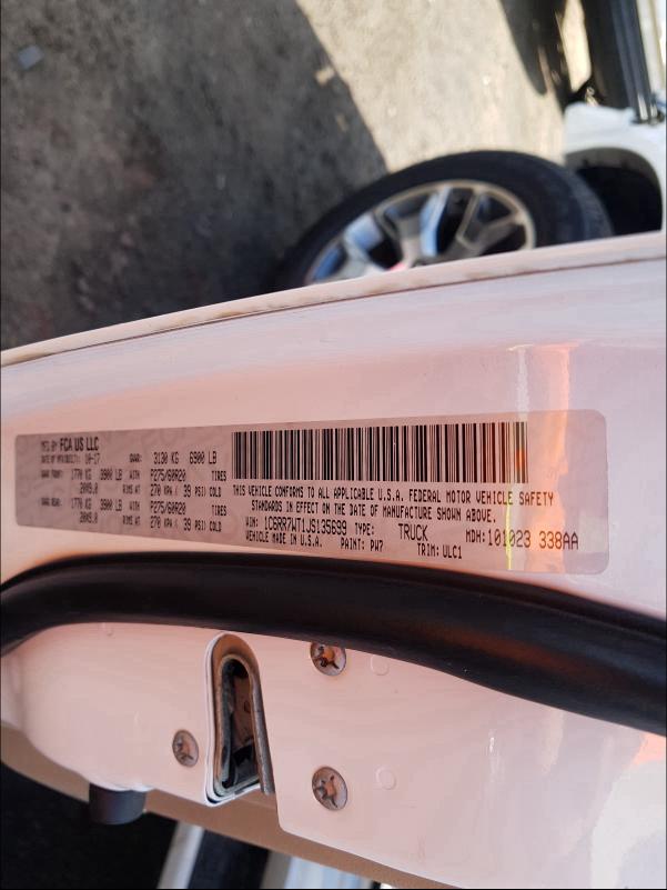 2018 RAM 1500 LONGH 1C6RR7WT1JS135699