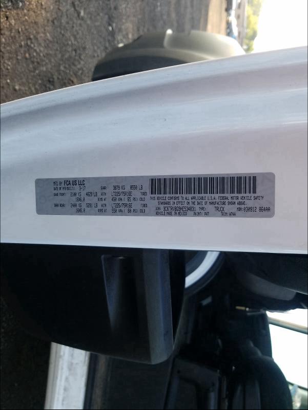 2017 RAM PROMASTER 3C6TRVBG9HE534831