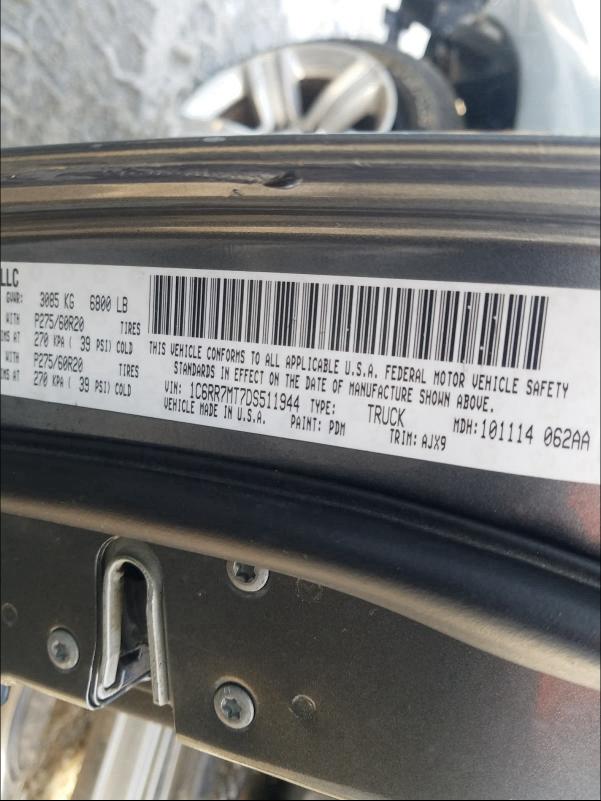 2013 RAM 1500 SPORT 1C6RR7MT7DS511944