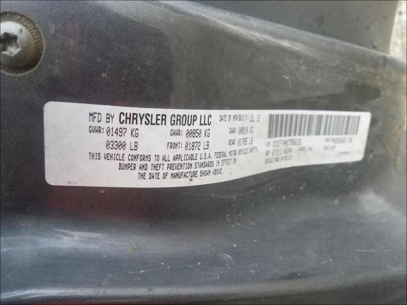 2012 FIAT 500 3C3CFFAR0CT366239