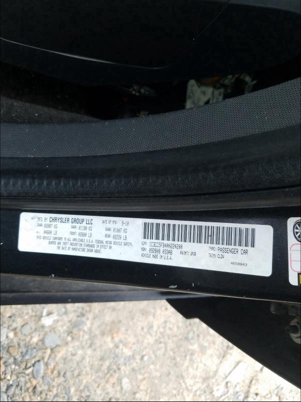 2010 CHRYSLER SEBRING LI 1C3CC5FB4AN224200