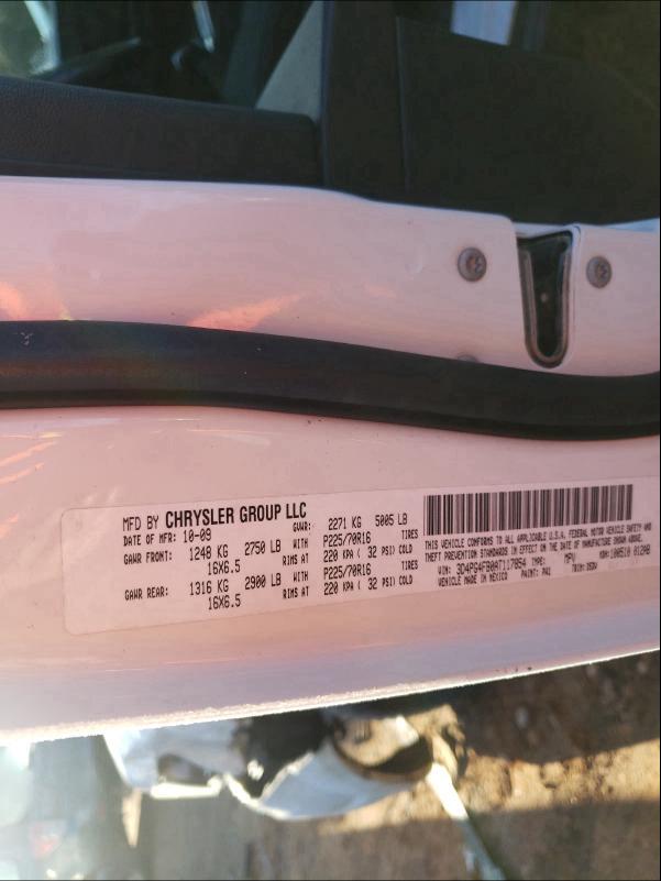 2010 DODGE JOURNEY SE 3D4PG4FB0AT117854