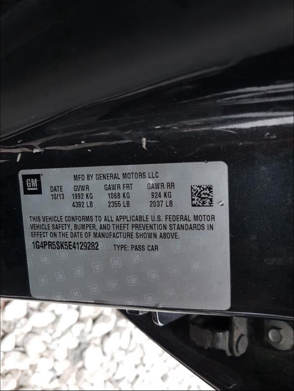 2014 BUICK VERANO CON 1G4PR5SK5E4129282