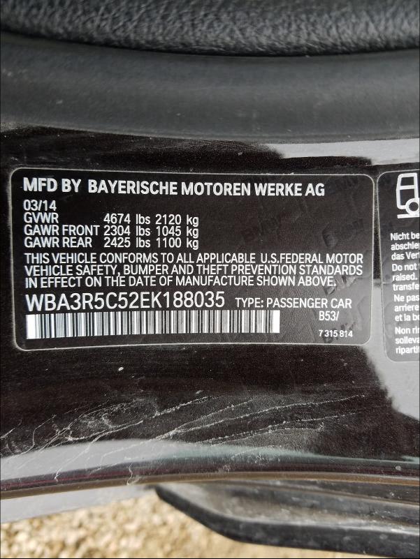 2014 BMW 435 XI WBA3R5C52EK188035