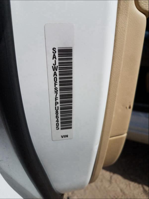 2015 JAGUAR XF 2.0T PR SAJWA0FS7FPU86405