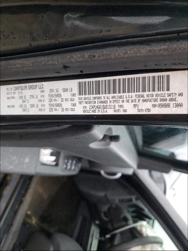2011 DODGE NITRO HEAT 1D4PU4GK1BW513116