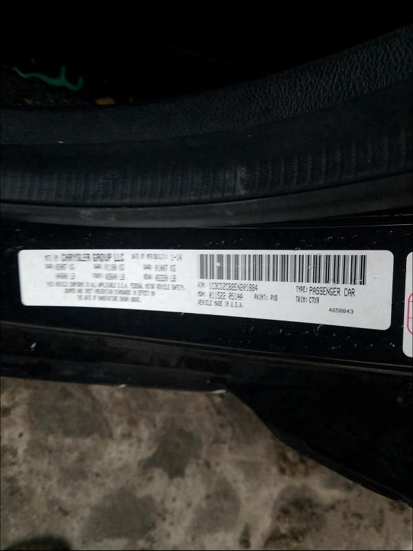 2014 DODGE AVENGER SX 1C3CDZCB2EN201884