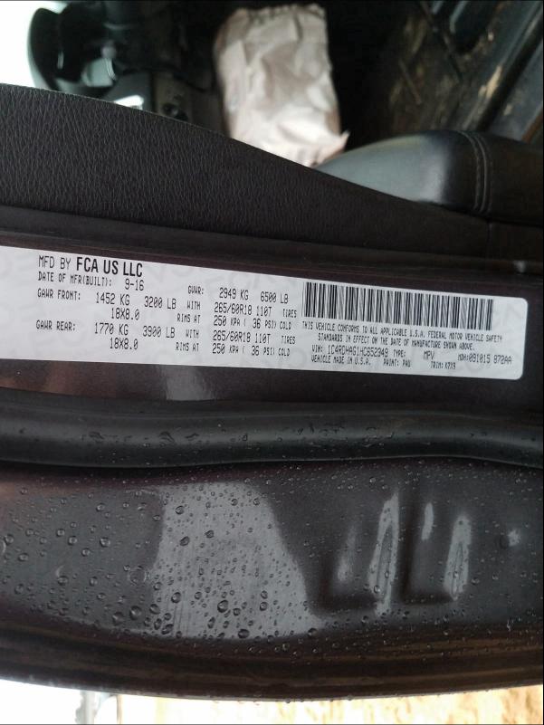 2017 DODGE DURANGO SX 1C4RDHAG1HC652349