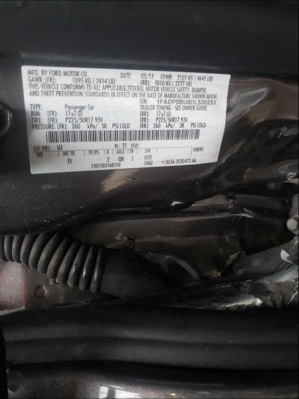 2013 FORD C-MAX SEL 1FADP5BU8DL530253