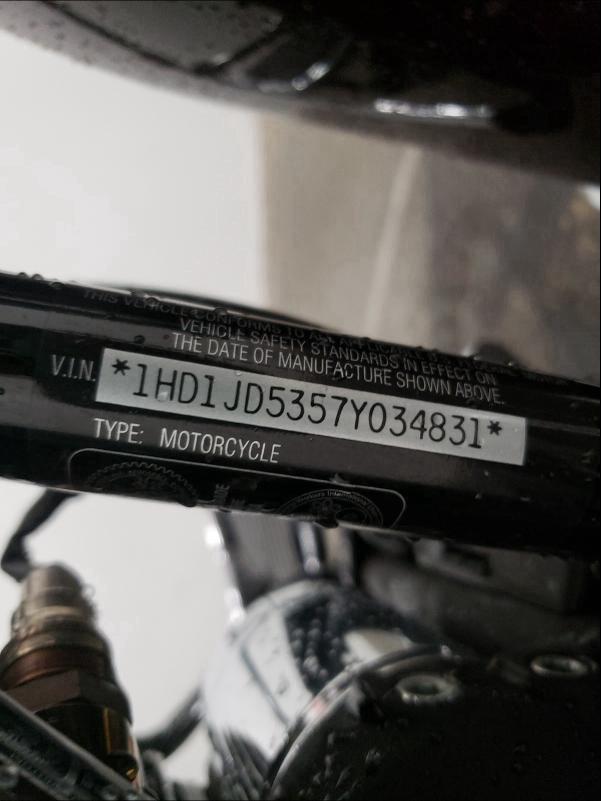 2007 HARLEY-DAVIDSON FLSTN 1HD1JD5357Y034831