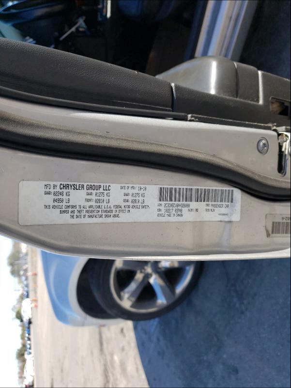 2010 CHRYSLER 300 TOURIN 2C3CA5CV8AH326080