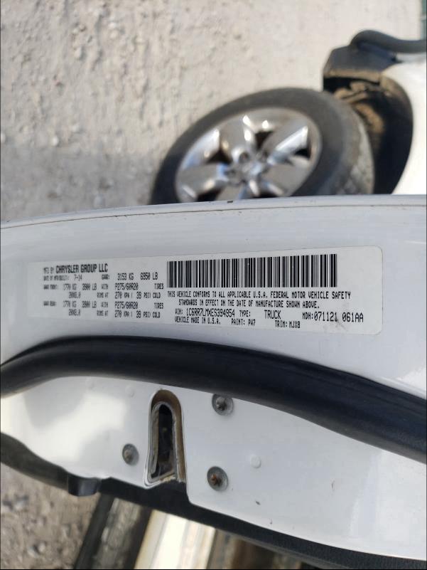 2014 DODGE RAM 1C6RR7LMXES394954