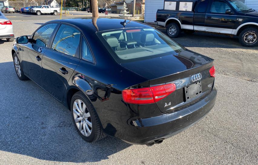2014 AUDI A4 PREMIUM WAUBFAFL6EN002003