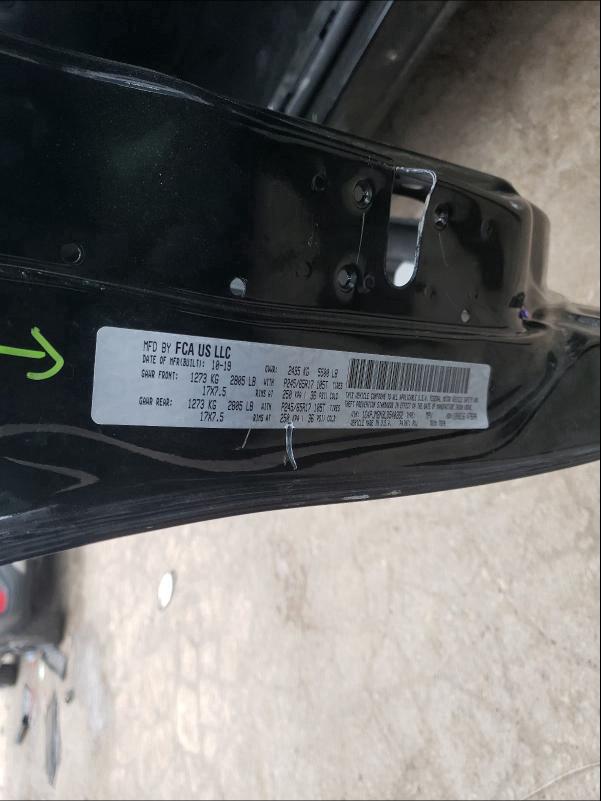 2020 JEEP CHEROKEE T 1C4PJMBN9LD540262