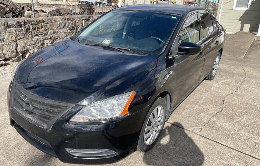 из сша 2014 Nissan Sentra S 1.8L 3N1AB7AP8EY253196