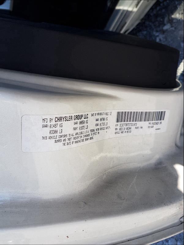 2013 FIAT 500 SPORT 3C3CFFBR7DT531073