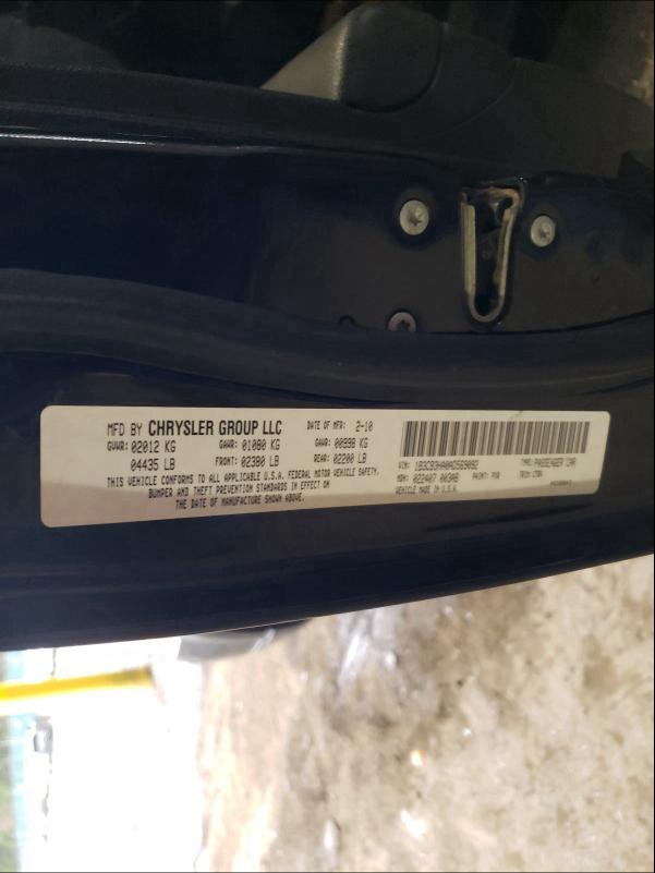 2010 DODGE CALIBER MA 1B3CB3HA0AD569092