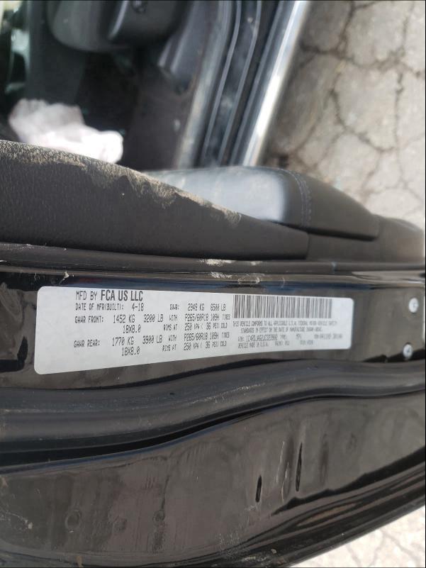 2018 DODGE DURANGO SX 1C4RDJAG2JC323902