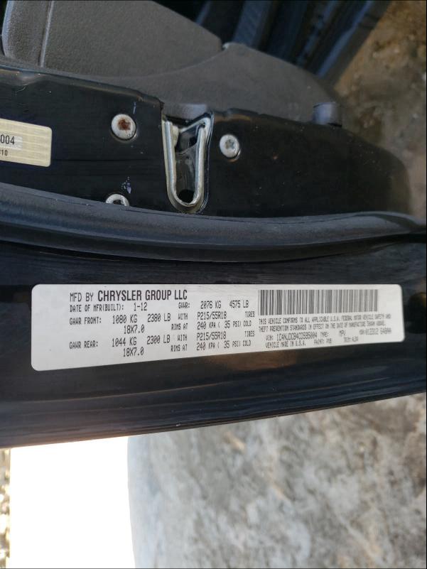 2012 JEEP COMPASS LI 1C4NJDCB4CD595004