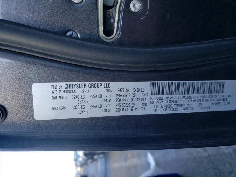 2015 DODGE JOURNEY LI 3C4PDCDG1FT530324