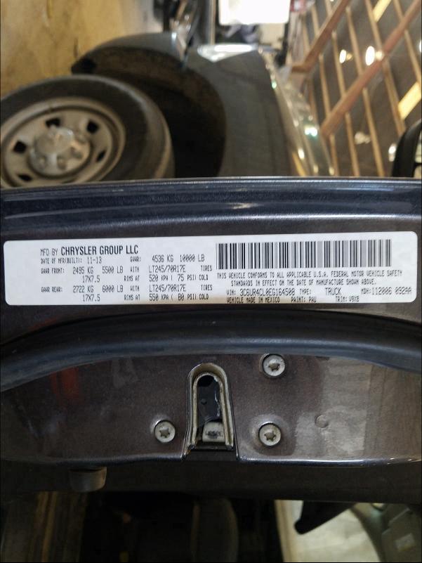 2014 RAM 2500 ST 3C6UR4CL0EG164508