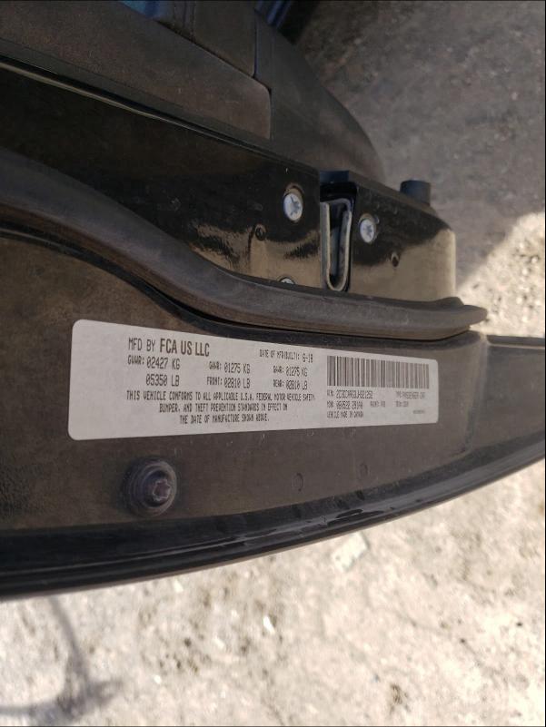 2018 CHRYSLER 300 TOURIN 2C3CCARG3JH321252