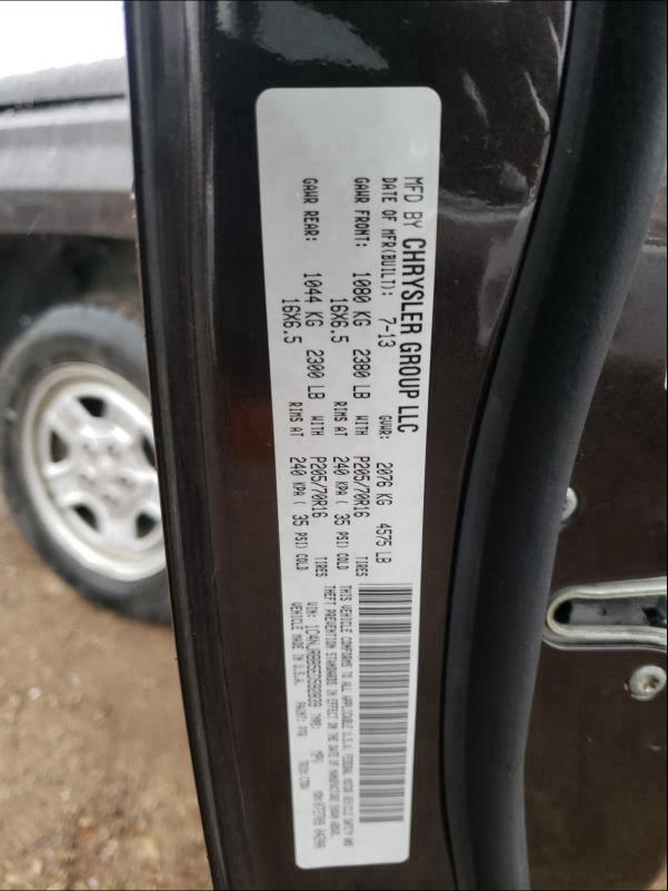 2014 JEEP PATRIOT SP 1C4NJRBB5ED592839