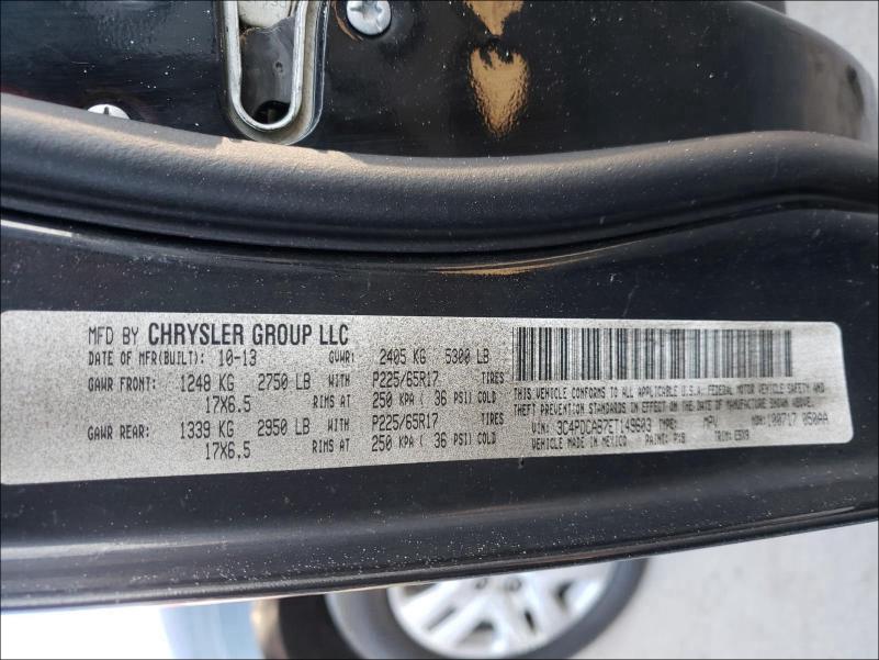 2014 DODGE JOURNEY SE 3C4PDCAB7ET149603