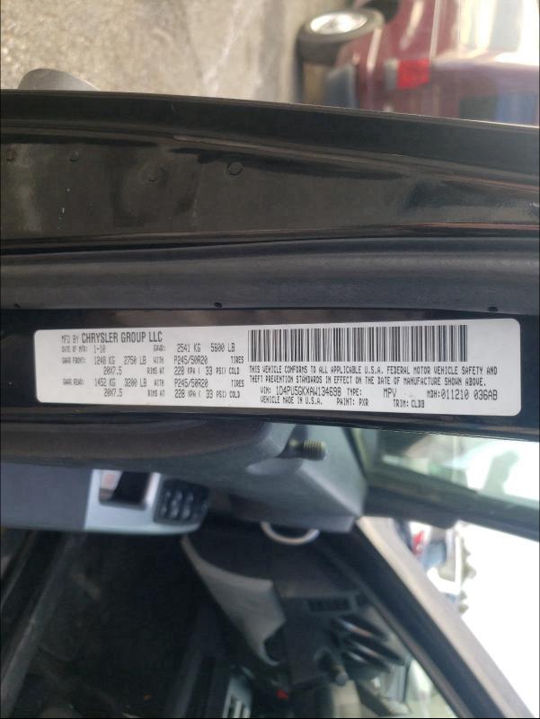 2010 DODGE NITRO SXT 1D4PU5GKXAW134698