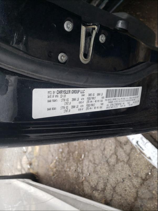 2011 DODGE RAM 1500 1D7RV1CT9BS587963