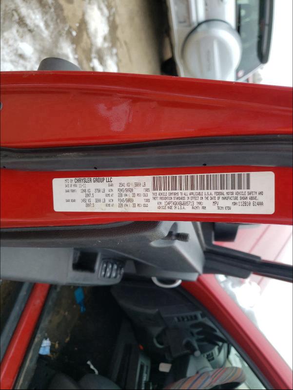 2011 DODGE NITRO HEAT 1D4PT4GK4BW605713