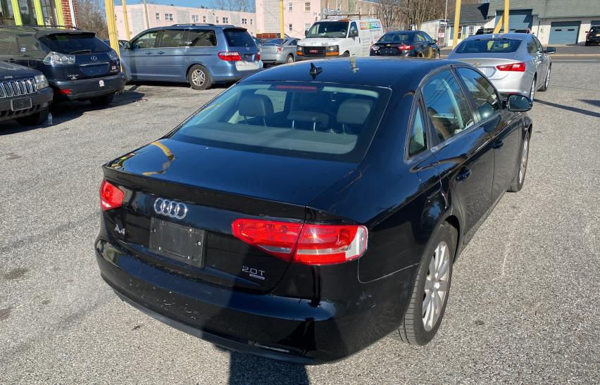 2014 AUDI A4 PREMIUM WAUBFAFL6EN002003
