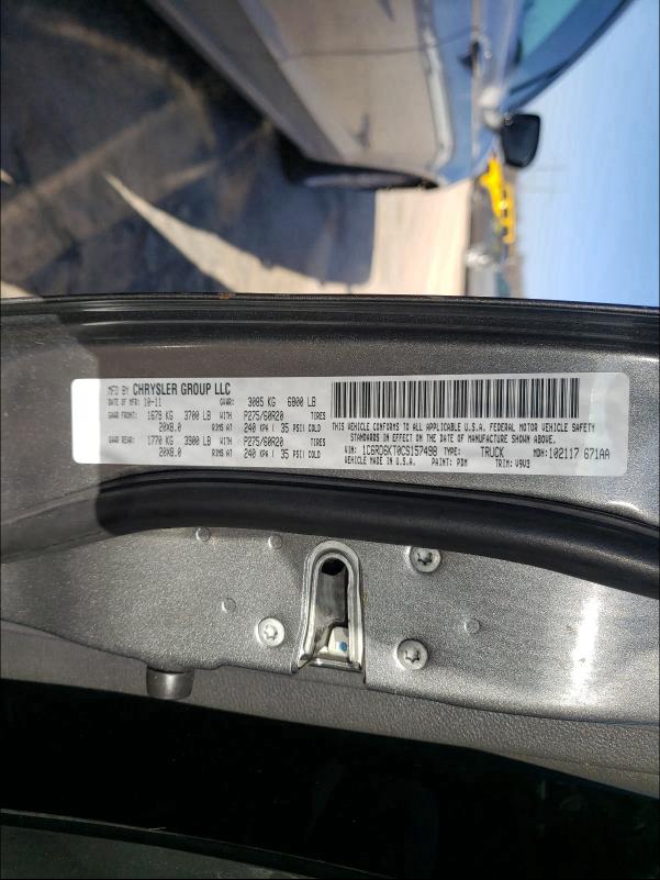 2012 DODGE RAM 1500 S 1C6RD6KT0CS157498