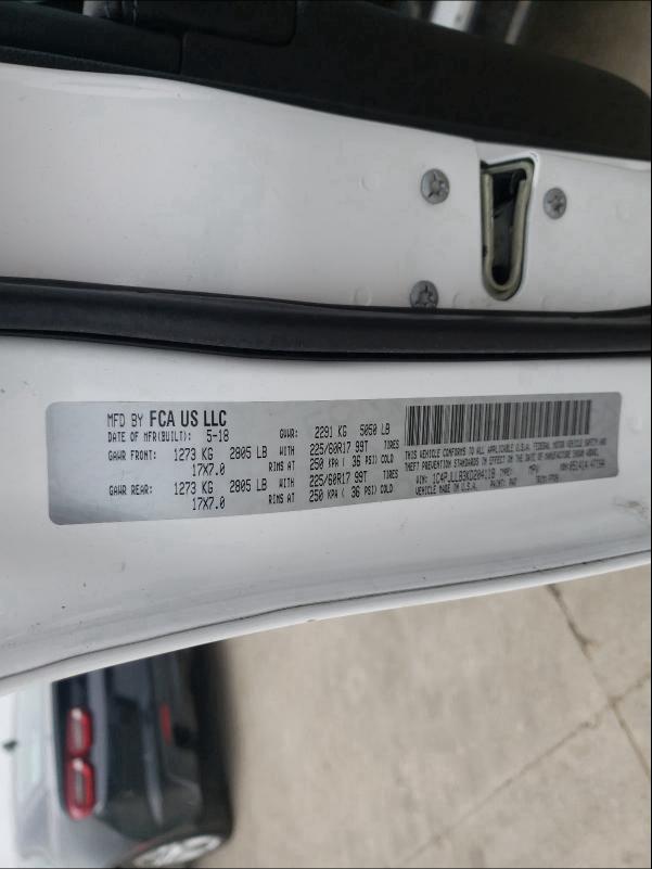 2019 JEEP CHEROKEE L 1C4PJLLB3KD204118