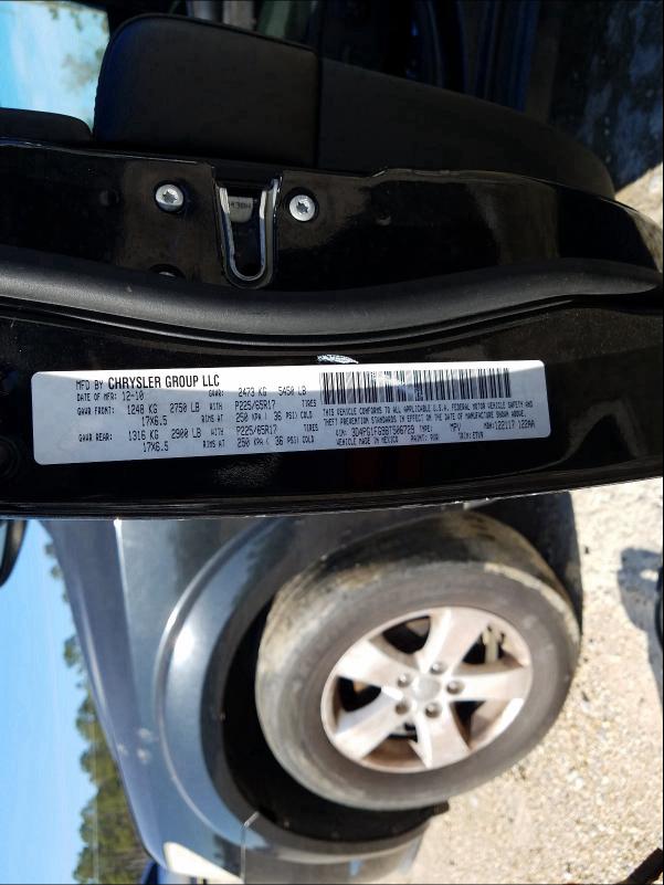 2011 DODGE JOURNEY MA 3D4PG1FG9BT506729